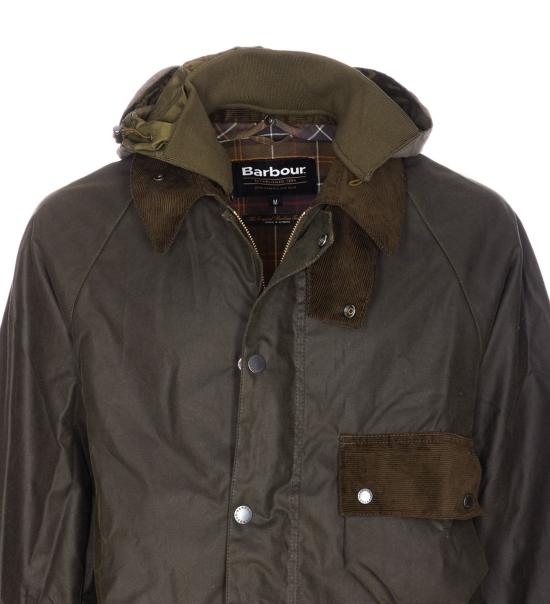 25FW 바버 모디파이드 솔웨이 왁스 자켓 MWX2479OL71 GREEN - BARBOUR