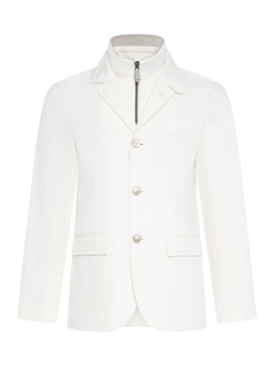 25FW 에르노 3버튼 블레이저 GA00015UR380871200 WHITE