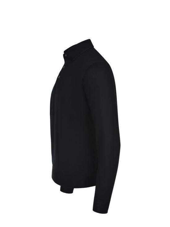 25FW 필리포 드 로렌티스 긴팔 셔츠 PL1MLPARRM16R 990 Black - FILIPPO DE LAURENTIIS