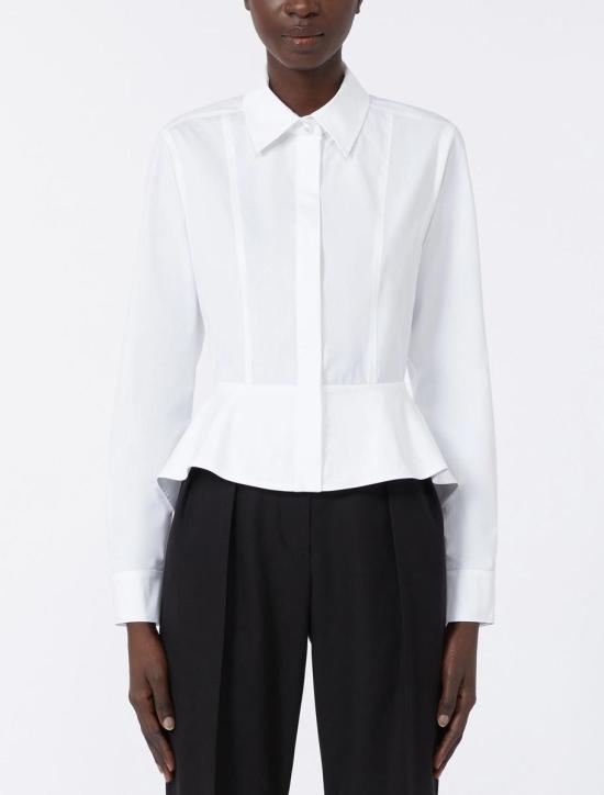 25FW 막스마라 셔츠 2521116011600001 WHITE - MAX MARA