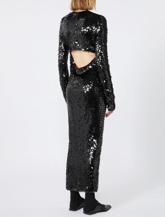 25FW 스포트막스 롱 원피스 25226260726003 Black - SPORTMAX