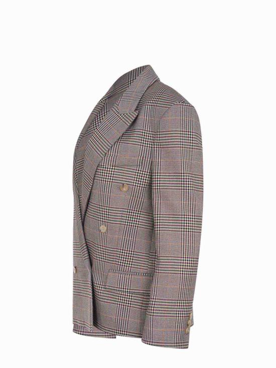 25FW 솔로트레 수트 자켓 M1F0138CAFFELATTE MULTICOLOUR - SOLOTRE