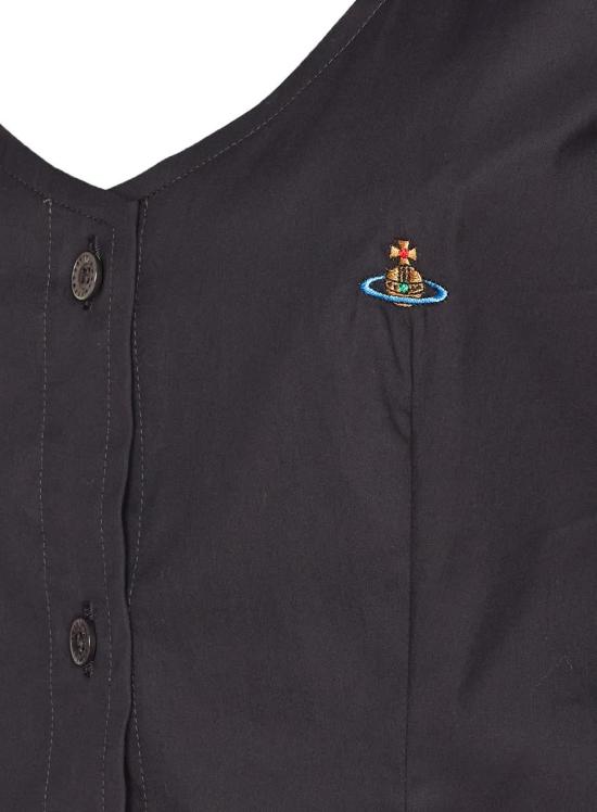 25FW 비비안웨스트우드 셔츠 1501006CW018MN401 Black - VIVIENNE WESTWOOD