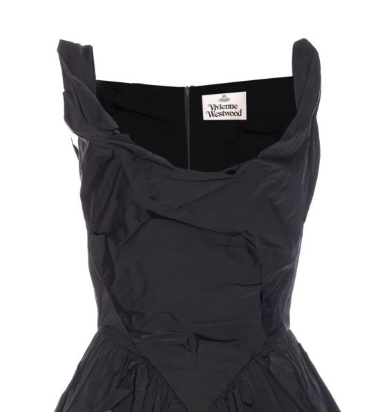 25FW 비비안웨스트우드 원피스 1101032ZW018ON401 Black - VIVIENNE WESTWOOD