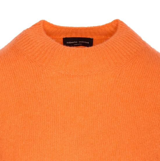 25FW 로베르토 콜리나 가디건 F01045F0150 ORANGE - ROBERTO COLLINA