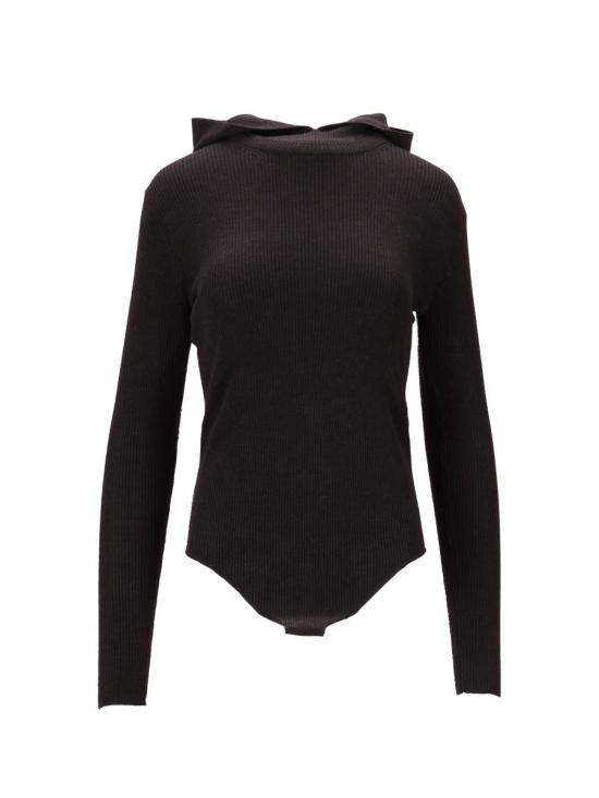 25FW 파로쉬 바디수트 티셔츠 D500713LEILA25 086 TESTA DI MORO