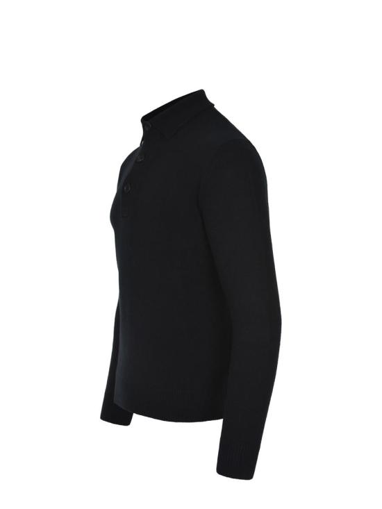 25FW 필리포 드 로렌티스 긴팔 셔츠 PL3MLWC7R 990 Black - FILIPPO DE LAURENTIIS