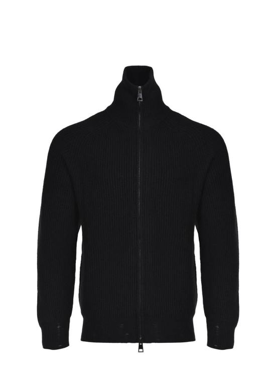 25FW 아토모 팩토리 집업 니트 A00014AFU17 003 Black