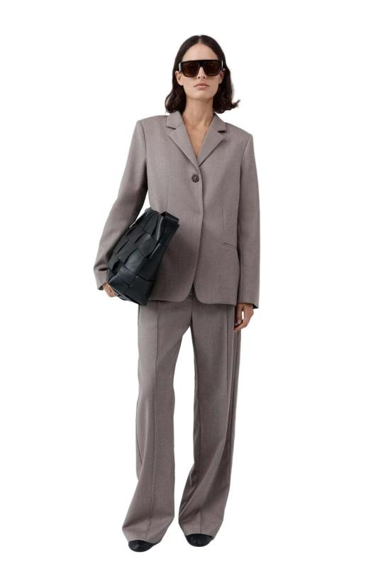  세인트아그니 스트레이트 팬츠 세인트 아그니 우파 핀턱 팬츠 - ST.AGNI