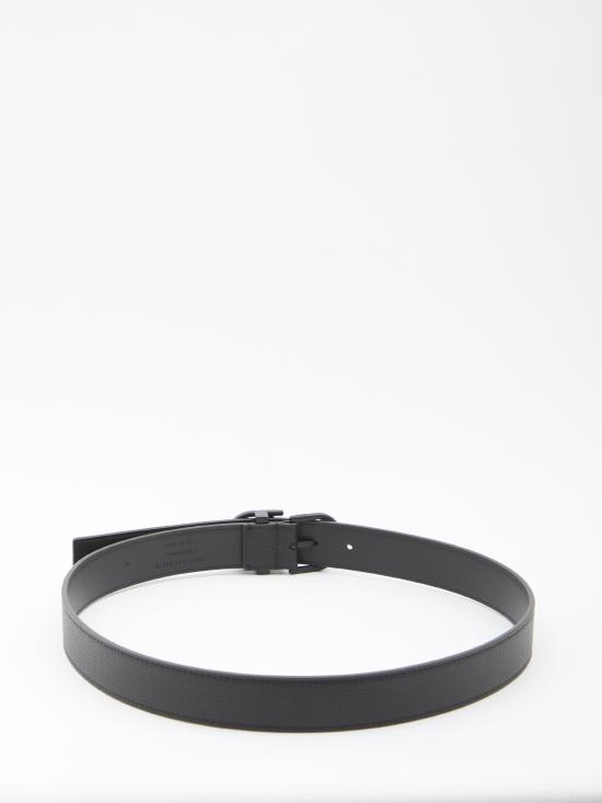 26SS 디올 가죽 벨트 4568 BLACK - DIOR