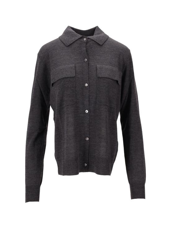 25FW 파로쉬 스웨터 D540912LINFA25W 037 GRIGIO SCURO