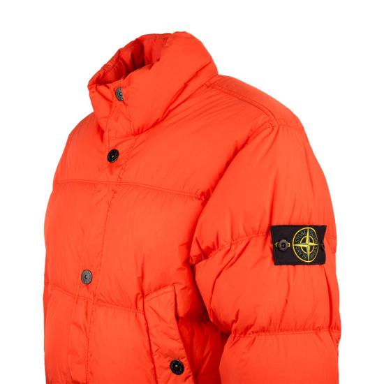 25FW 스톤 아일랜드 크링클 랩스 NY 리사이클 나일론 다운 자켓 크링클 랩스 NY 리사이클 나일론 다운  K2S154100010S0A23 ORANGE - STONE ISLAND