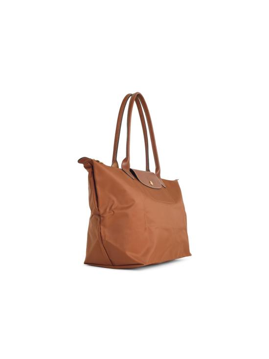 26SS 롱샴 르 플리아쥬 오리지널 토트백 L L1899089504 Brown - LONGCHAMP