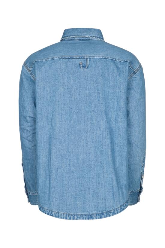 25FW 자크뮈스 긴팔 셔츠 OUM00115AD00017 33C BLUETABAC - JACQUEMUS