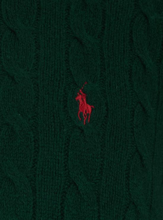 26SS 폴로 랄프로렌 케이블 니트 스웨터 710876762004 Green - POLO RALPH LAUREN