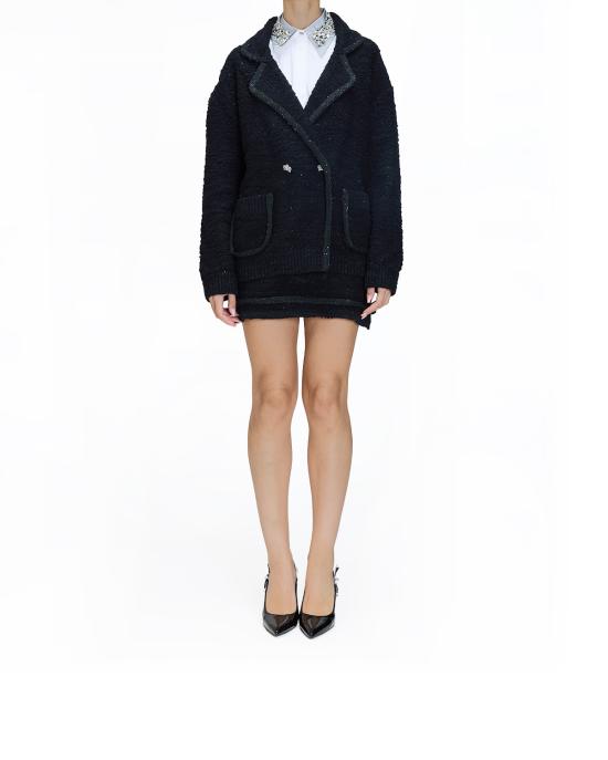 25FW 제니 스웨터 79AAF842 CMX46 899 black NERO MULTI - GENNY