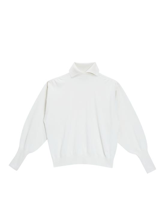 25FW 제니 터틀넥 79AAF833 CMX45 021 Cloud Dancer BIANCO