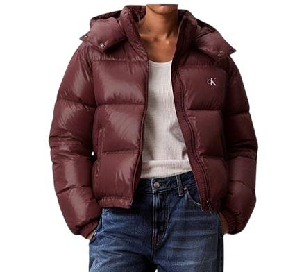 25FW 캘빈클라인 숏패딩 LV047D501G GEX ROSSO RED