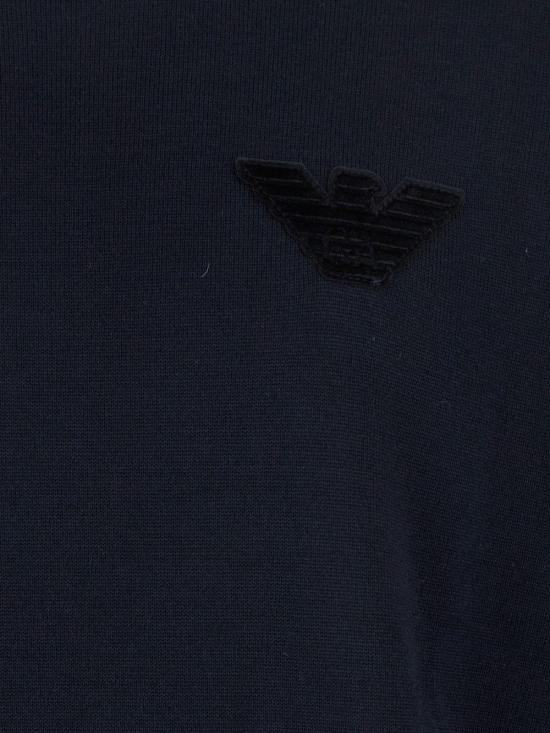 25FW 엠포리오 아르마니 긴팔 티셔츠 EM002419AF14158 UB118 BLUE - EMPORIO ARMANI