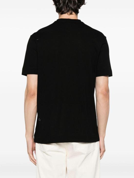 25FW 엠포리오 아르마니 폴로 티셔츠 EM002832AF12955 UC001 BLACK - EMPORIO ARMANI