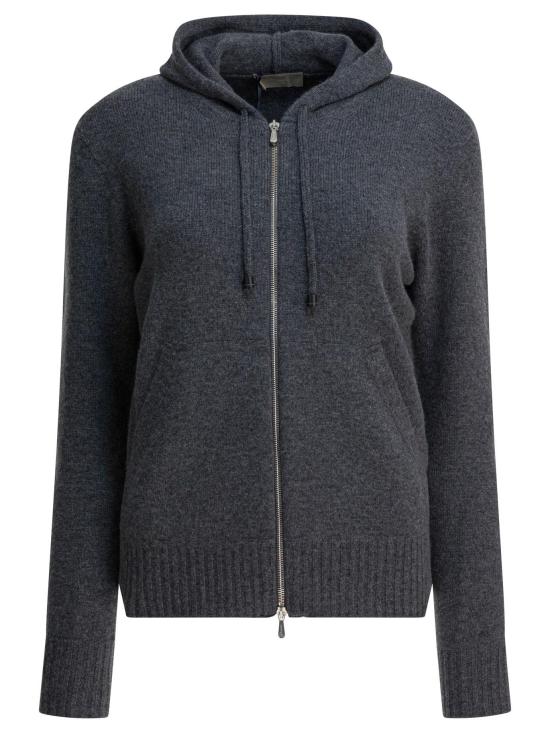 25FW 드루모어 후드 티셔츠 L8K221UL 670 SMOKE GREY