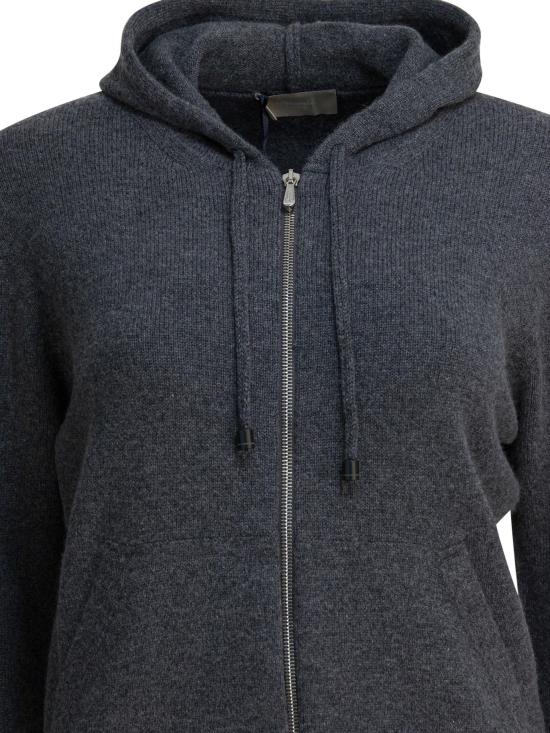 25FW 드루모어 후드 티셔츠 L8K221UL 670 SMOKE GREY - DRUMOHR