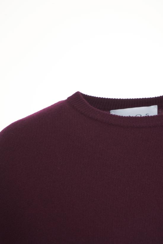 25FW 카오스 스웨터 RIEKT001 4005 BORDEAUX ROSSO - KAOS