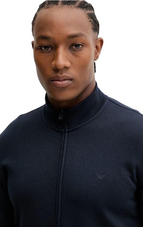 25FW 엠포리오 아르마니 긴팔 티셔츠 EM001867 UB102 BLU BLUE - EMPORIO ARMANI