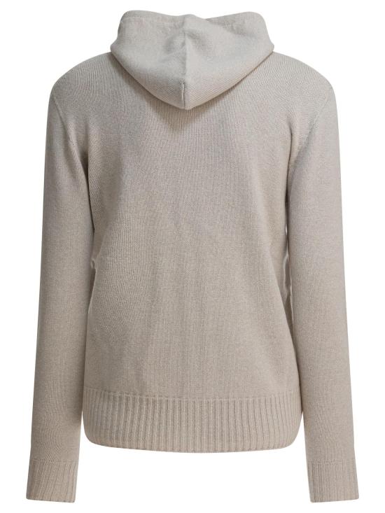 25FW 드루모어 후드 티셔츠 L8K221UL 112 ALPACA BEIGE - DRUMOHR