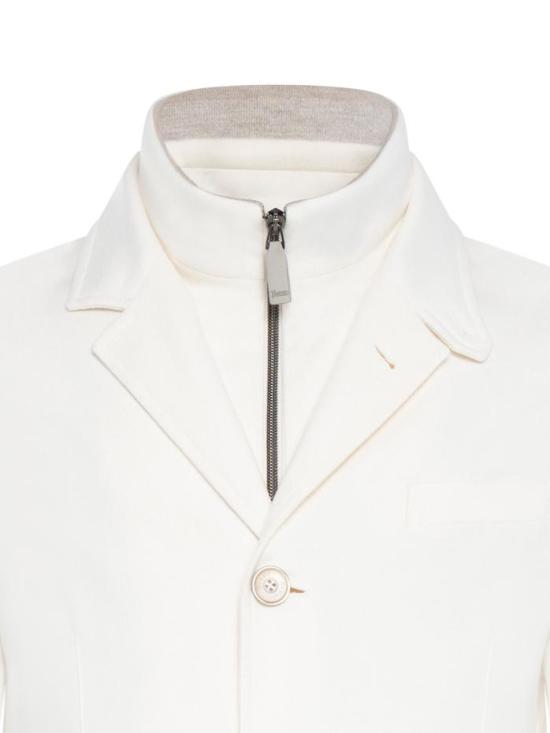 25FW 에르노 자켓 GA00015UR38087 1200 WHITE - HERNO