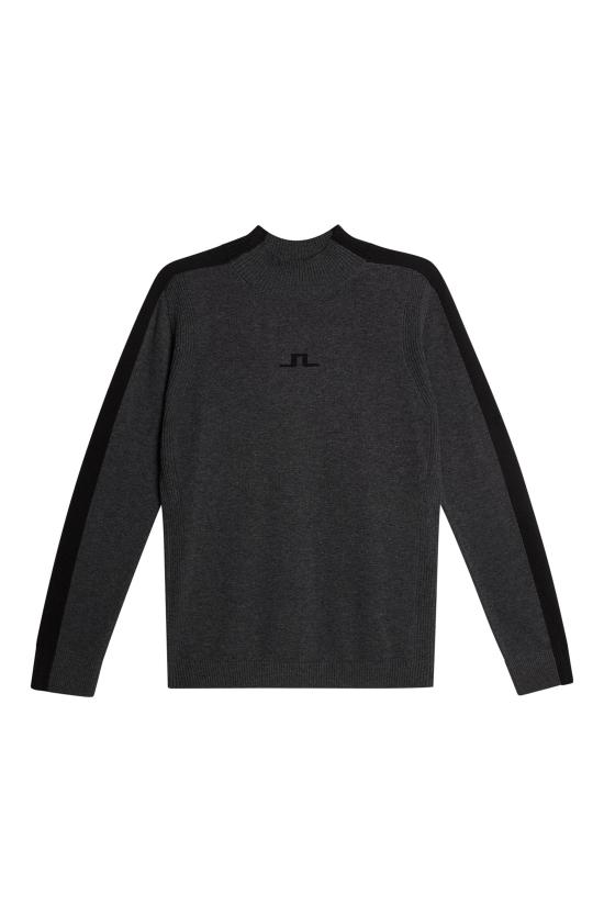  제이린드버그 터틀넥 GWKW12895 U242 DARK GREY MELANGE DOM