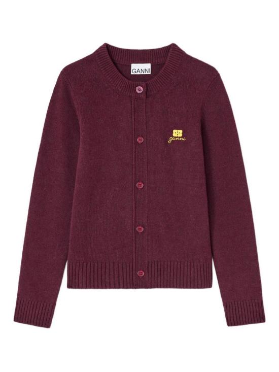 25FW 가니 스웨터 K2593436 Red