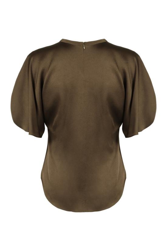 25SS 이자벨마랑 반팔 티셔츠 25PHT0568FAC1J04I 50BZ GREEN - ISABEL MARANT