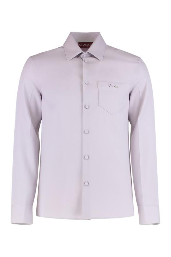 25FW 구찌 긴팔 셔츠 841624ZAO46 5228 Purple