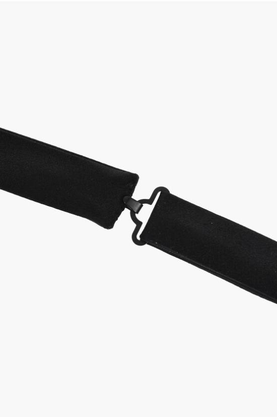  꼬르넬리아니 넥타이 BLACK SELF BOW TIE Black - CORNELIANI