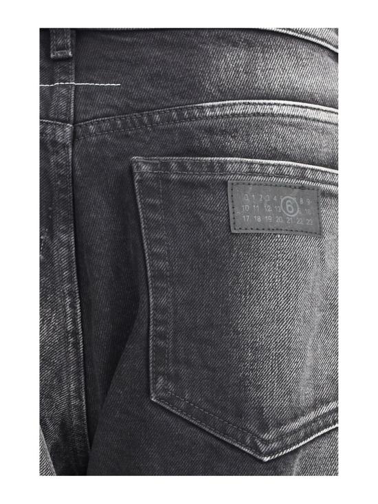 25FW MM6 메종마르지엘라 데님 팬츠 SH2LA0037S30743 971 Black - MM6 MAISON MARGIELA