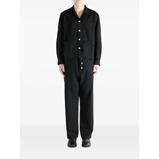 25FW 보디 긴팔 셔츠 MRF25SH025 BLACK Black