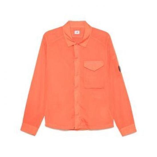  씨피 컴퍼니 크롬 R 풀집 오버셔츠 18CMOS095A 005904G 547 POINCIANA DOM