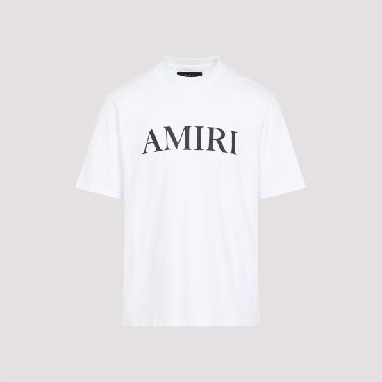 25FW 아미리 반팔 티셔츠 AMJYTE1073 100 WHITE - AMIRI