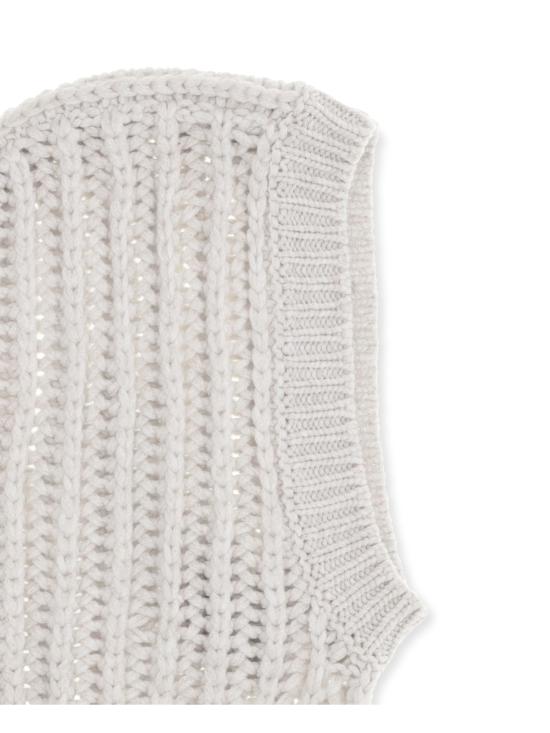 25FW 브루넬로 쿠치넬리 바라클라바 M52363879 C9610 WHITE - BRUNELLO CUCINELLI