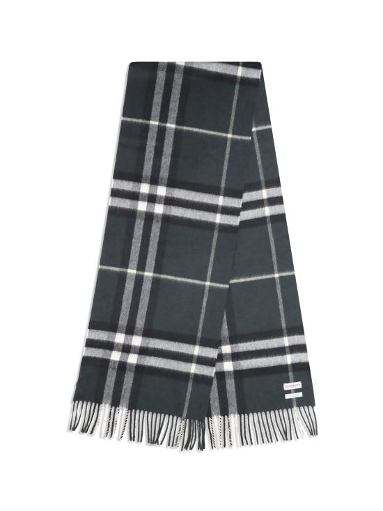 26SS 버버리 체크 캐시미어 스카프 8112629 C1221 GREEN - BURBERRY