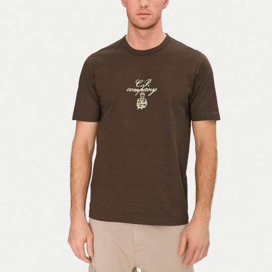 25SS 씨피 컴퍼니 반팔 티셔츠 18CMTS109A 110301W 683 IVY GREEN DOM