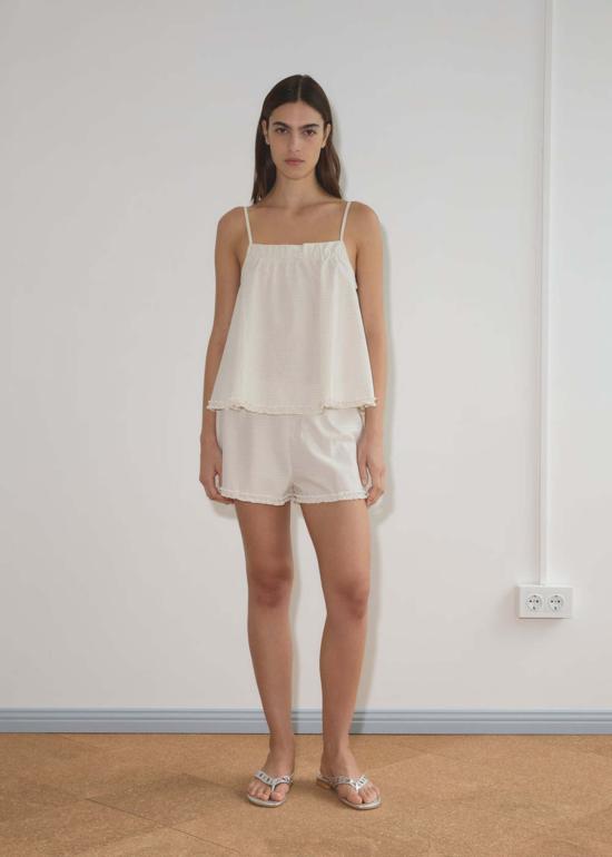  데이지 스튜디오 블라우스 요크 2피스 세트