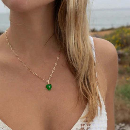  탯치 목걸이/팬던트 댓치 이사벨 제이드 참 - THATCH