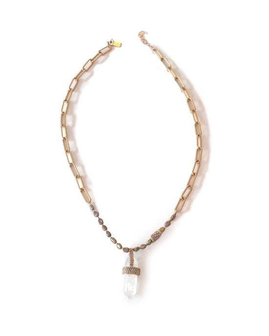  이보나 루디가 디자인 목걸이/팬던트 비둘기 목걸이 마노 짧은 목걸이