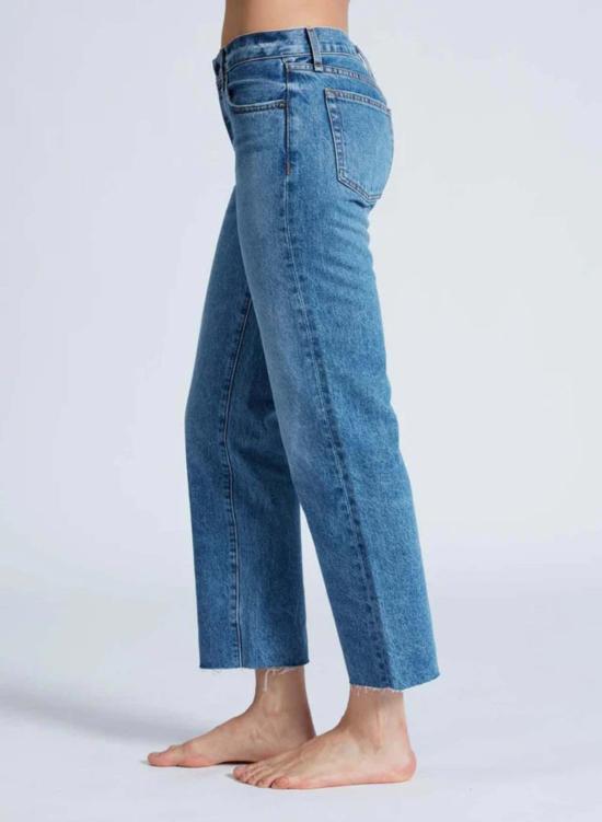  ASKK 뉴욕 데님 팬츠 Askk Ny 로우 라이즈 스트레이트 진 - ASKK NY