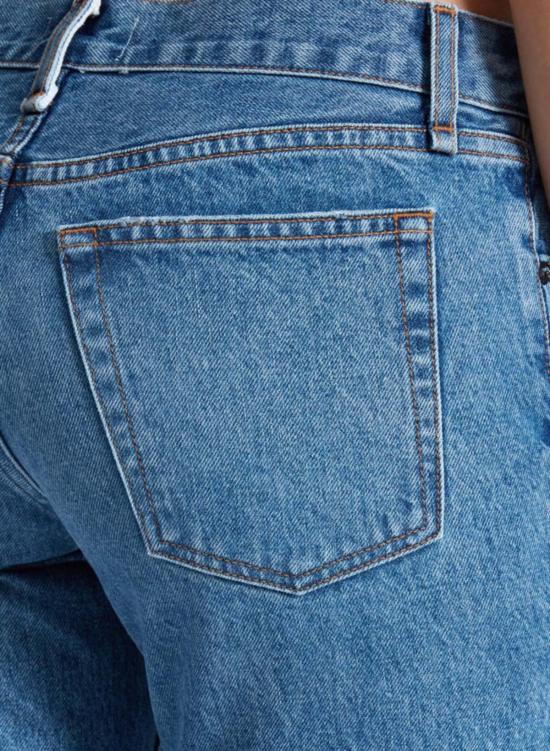  ASKK 뉴욕 데님 팬츠 Askk Ny 로우 라이즈 스트레이트 진 - ASKK NY