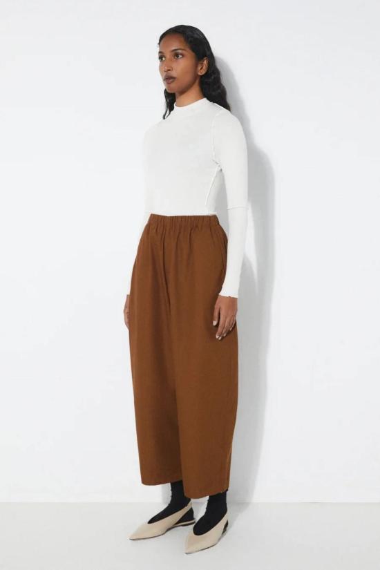  리타 스트레이트 팬츠 로우 튜린 팬츠 - RITA