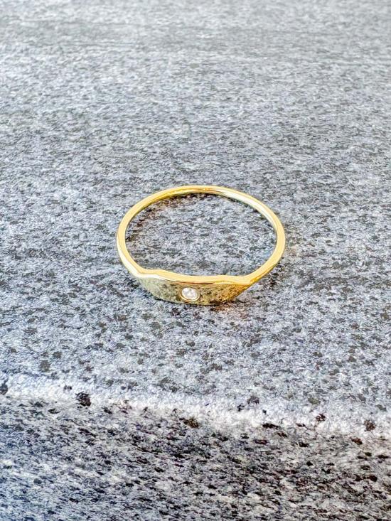  탯치 반지 돌이 박힌 초가 쌓기 - THATCH