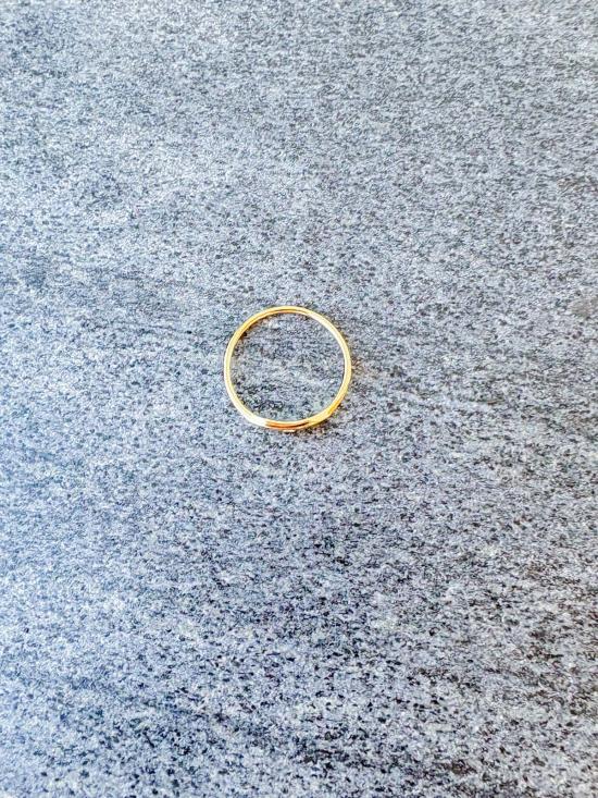  탯치 반지 돌이 박힌 초가 쌓기 - THATCH